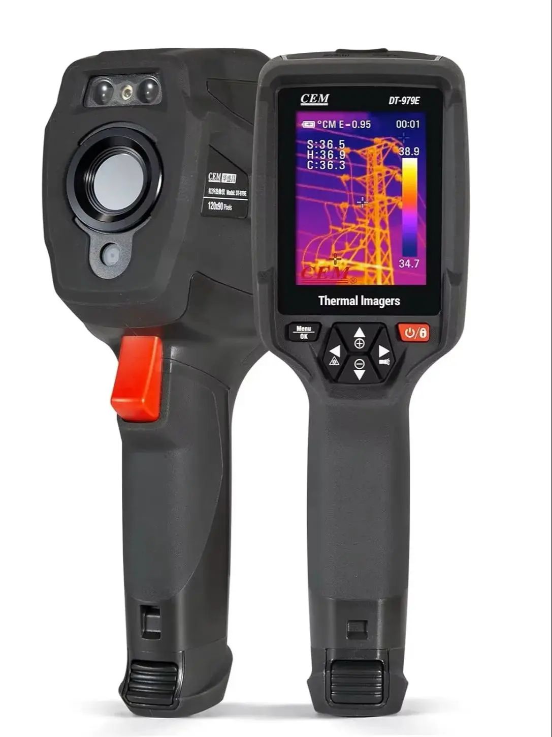 Thermal Imaging Camera Pcb Repair - CEM DT-979E, Alat Pengukur Suhu Portabel