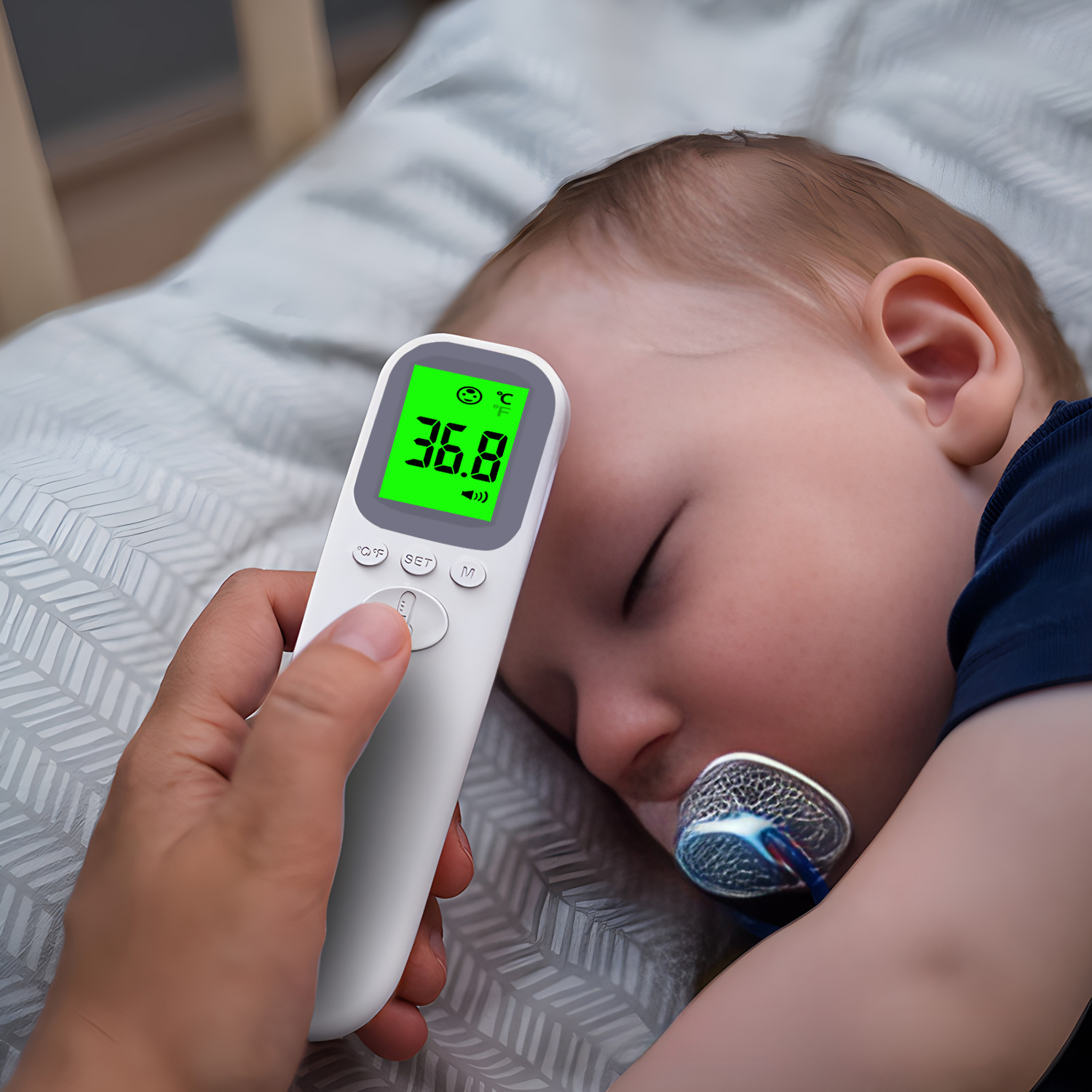 Medical Supplies - Termometer Demam Inframerah Digital Medis Rumah