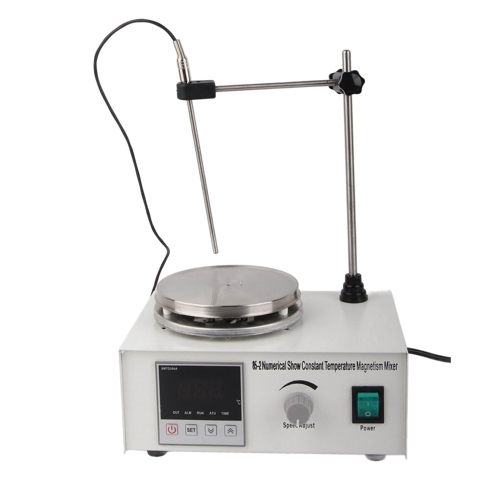 Lab Magnetic Stirrer Hot Plate - Pengaduk Magnetik Digital dengan Layar Digital,