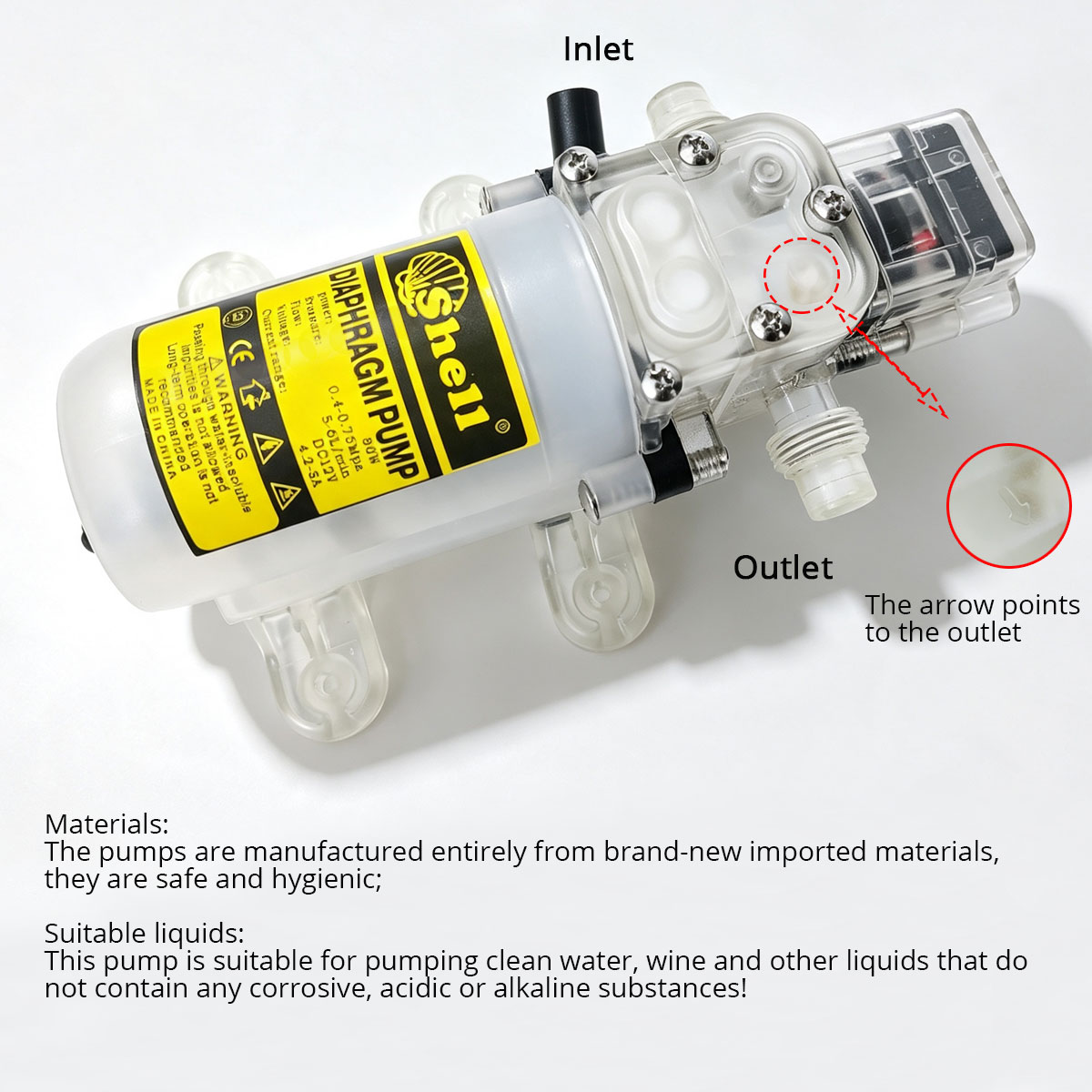 Pompa Diafragma 12V 80W Food G - Mini Peristaltic Pump 12V ulasan dan harga