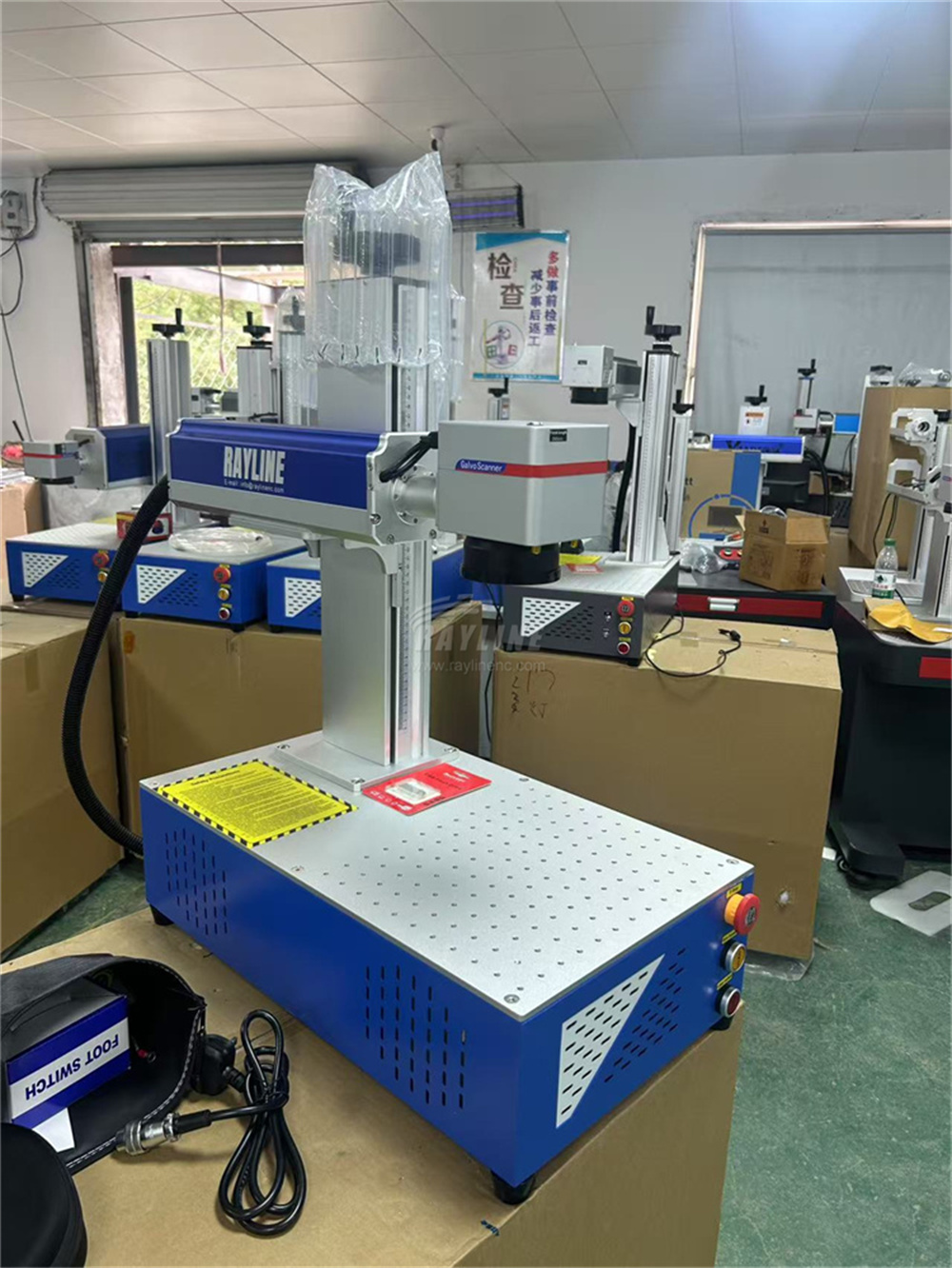 Mesin Penanda Laser Serat 3D P - Fiber Laser Marking Machine 30W ulasan dan harga