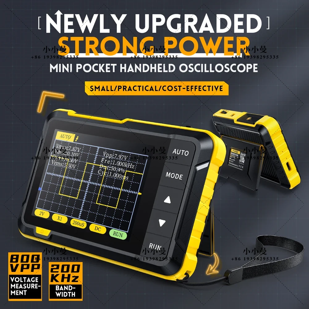 FNIRSI DSO152 Osiloskop Digita - Fnirsi Digital Oscilloscope Handheld ulasan dan harga
