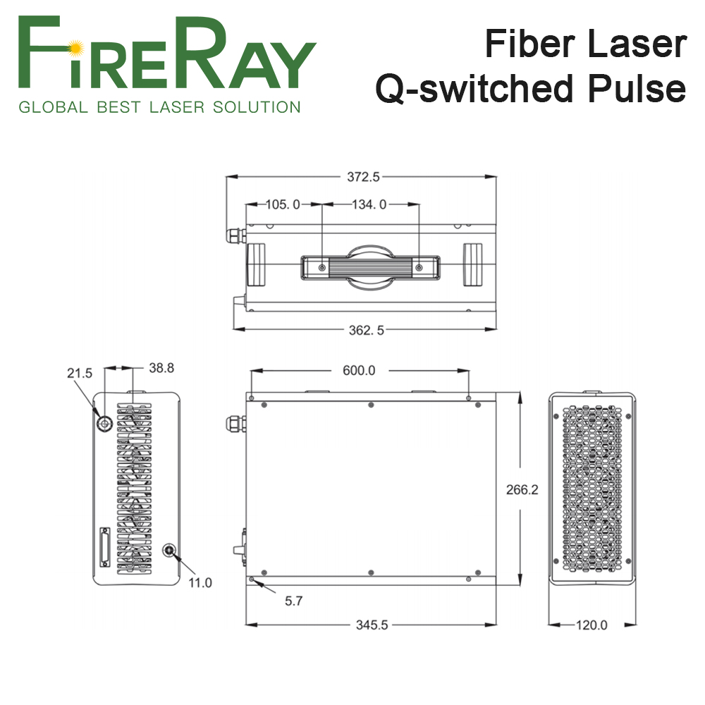 Sumber Laser Serat Pulsa Q-swi - Fiber Laser Marking Machine 30W ulasan dan harga